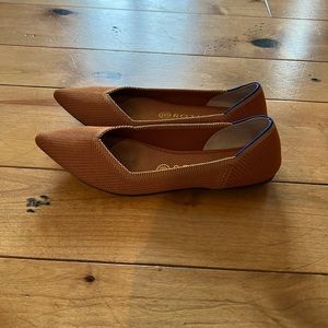 Rothy's The Point, size 8, color: fawn